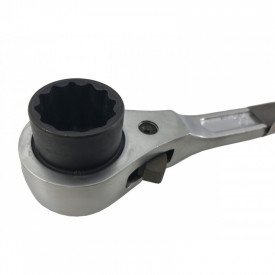 Cheie de forta cu clichet pentru desfacere prezoane 19-22mm crom V39149 VERKE - Img 4