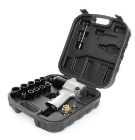 Cheie de impact pneumatică KraftDele KD1424 1/2 inch, 569 Nm, set 17 piese cu tubulare CrV și valiză - Img 4