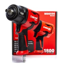 Cheie pneumatică de impact 1/2" Mar-Pol Twin Hammer 1800 Nm, carcasă compozit, pentru service și atelier - Img 10