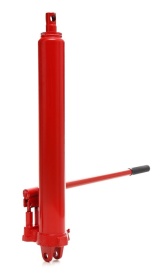 Cilindru hidraulic 12T KraftDele KD345 cu pompă dublă, cursă 550 mm, pentru prese, macarale și echipamente de ridicare - Img 3