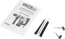 Ciocan rotopercutor KraftDele KD3210 2800W cu prindere SDS-PLUS, 6J, set complet pentru găurire și dăltuire în beton - Img 10
