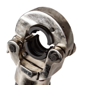 Cleşte hidraulic manual pentru sertizare ţevi PEX Mar-Pol M55915, profile U/TH/V, cap rotativ 360°, set bacuri 16-32 mm - Img 6