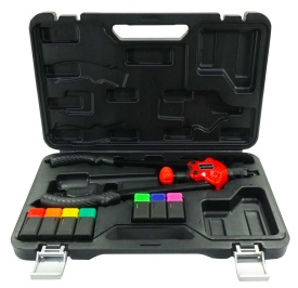 Clește manual pentru piulițe nituibile M3-M12 MaxRom, set complet în valiză cu capete schimbabile și piulițe nituibile din oțel - Img 2