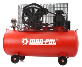Compresor 200L V2 MAR-POL M88420 – debit 600 l/min, 4kW, 10 bar, trifazic 400V, compresor profesional cu răcire avansată - Img 6