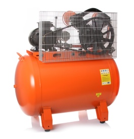 Compresor aer 270L 4kW BJC B88033 – debit 600 l/min, 8 bar, compresor profesional trifazic cu transmisie pe curea - Img 6