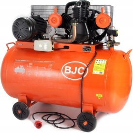 Compresor aer 350L 7.5kW BJC B88036 – pompă 3 pistoane, 12.5 bar, compresor profesional trifazic