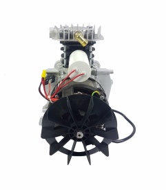 Compresor de aer cu motor Mar-Pol, monocilindru, lubrifiat cu ulei, 230 V, 2,2 kW, 10 bar, debit efectiv 178 l/min - Img 2