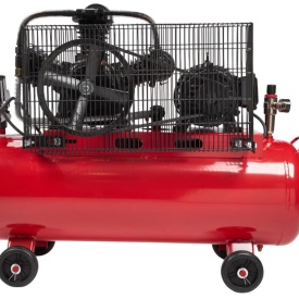 Compresor de aer cu ulei KraftDele KD1477, 100L, 3 pistoane, 5,2 CP, 8 bar, cu separator integrat, transmisie pe curea - Img 10