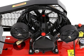 Compresor de aer cu ulei KraftDele KD402, 100L, 230V, 3.8 CP, 2 pistoane, 8 bar, pentru atelier și aplicații pneumatice - Img 12