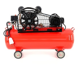 Compresor de aer cu ulei KraftDele KD404, 100L, 400V, motor cu 2 pistoane, pentru atelier și aplicații pneumatice - Img 6