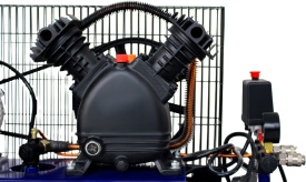 Compresor de aer cu ulei KraftDele KD4058, 100L, 2800W, 480 l/min, 8 bar, sistem cu doi pistoane pentru atelier și garaj - Img 7