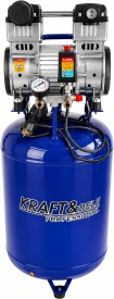 Compresor de aer fără ulei KraftDele KD4097, 100L, 2200W, 10 bar, vertical, pentru atelier, garaj și scule pneumatice - Img 2