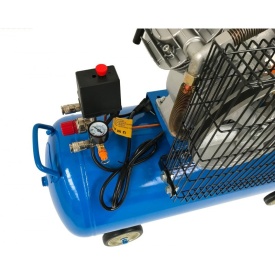 Compresor de aer industrial 100L 2.8kW 2cil. 250L/m V2065 VERKE V81115 – Kraft&Dele