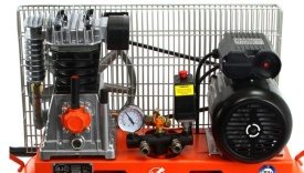 Compresor de aer profesional 115L BJC Z-2065 – 10 bar, motor 2.2kW (3CP), transmisie pe curea, debit real 270 l/min B88014Z - Img 3