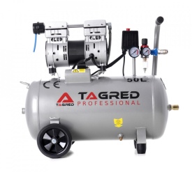 Compresor de aer profesional fara ulei 50L 8 bari 750W 180 l/min 60dB TA374 – Kraft&Dele