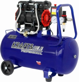 Compresor Fără Ulei 50L 1500W 290L/min – Profesional pentru Atelier KRAFT&DELE KD4052 - Img 2