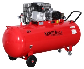 Compresor oleios profesional KraftDele 300L 9,5 kW, 8 bar, 1000 l/min, model KD1409 BR270/8 - Img 3