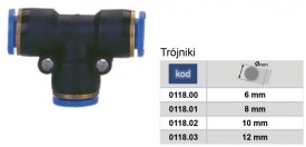 Conector tip T PE 12mm MA0118.03 – Kraft&Dele