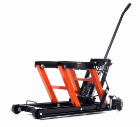 Cric hidraulic tip lift pentru motociclete și ATV KraftDele KD353, platformă stabilă, ridicare 110-400 mm, 500 kg - Img 10