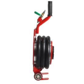 Cric pneumatic tip pernă Mar-Pol 3,5T compact, cu o mâner, pentru atelier auto, vulcanizare și utilaje - Img 11