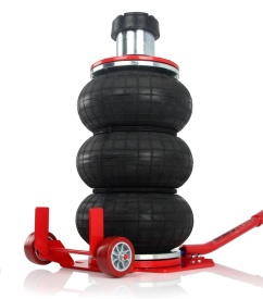 Cric pneumatic tip pernă Mar-Pol 3.5T cu adaptor înalt, 3 burdufuri, ridicare până la 51 cm pentru atelier și vulcanizare - Img 4