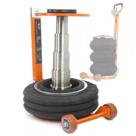 Cric pneumatic tip perna Mar-Pol M80135, 6T, cu valvă de vacuum și mâner reglabil pentru service auto și garaj