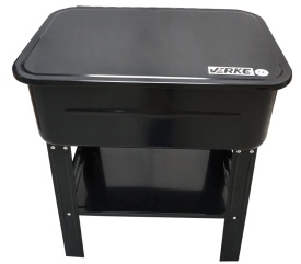 Cuva electrică de spălare piese 76L MaxRom pentru atelier, service auto și vulcanizare, cu recirculare și debit 12 l/min - Img 2