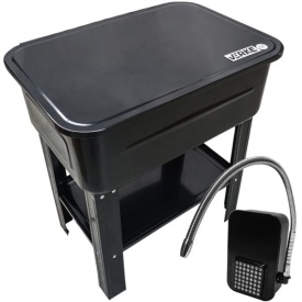 Cuva electrică de spălare piese 76L MaxRom pentru atelier, service auto și vulcanizare, cu recirculare și debit 12 l/min - Img 12