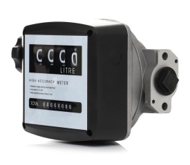 Debitmetru mecanic pentru motorină, benzină și kerosen KraftDele KD1155, contor distribuitor cu afișaj mare - Img 2