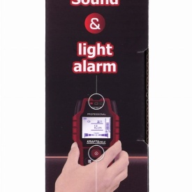 Detector de cabluri, conducte, metale și lemn în perete KraftDele KD11395 cu afișaj LED - Img 9