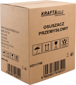 Dezumidificator industrial KraftDele 70L/24h KD11748, rezervor 5,5L, control umiditate și dezghețare automată - Img 2