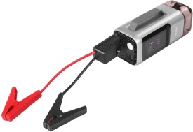 Dispozitiv multifuncțional auto KraftDele KD5498 cu aspirator, jump starter, pompă, suflantă, lanternă LED și powerbank - Img 4