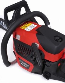 Drujbă pe benzină KraftDele KD5011, 5,2 CP, lamă 45 cm, pentru tăiere lemn și lucrări gospodărești - Img 10