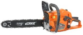 Drujbă pe benzină MaxRom CS65-T 4,35 CP, 65 cm³, lamă de tăiere 38 cm, cu lanț, pentru lemn de foc și lucrări gospodărești - Img 11