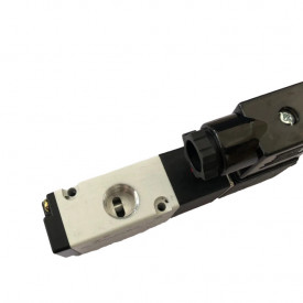 Electrovalva pneumatica 3 cai (o intrare si 2 iesiri) pentru control aer/lichide filet 1/4" NC (Normal-Inchis) 220V 3V210-08 CH147 - Img 7