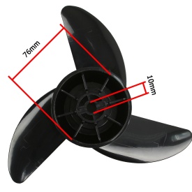 Elice din plastic 3 pale 230mm pentru motor electric MXM8330500 - Img 1