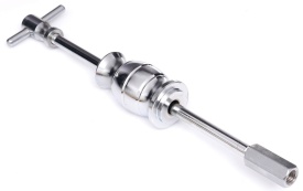 Extractor inerțial pentru rulmenți interiori KraftDele KD10697 cu ciocan culisant, 4 adaptoare și valiză - Img 7