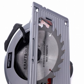 Fierăstrău circular manual KraftDele KD1712, 2900W, disc 185 mm, laser de ghidaj, tăiere la 45° și adâncime maximă 67 mm - Img 9