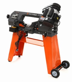 Fierăstrău cu bandă pentru metal KraftDele KD1733, 700W, tăiere la 0°-45°, pentru profile, țevi și materiale pline - Img 5