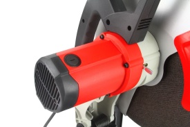 Fierăstrău pendular pentru metal Mar-Pol M79112, disc 355 mm, 2300 W, cu menghină și arc de revenire - Img 6