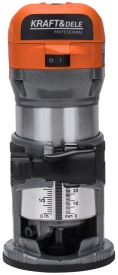 Freză electrică de mână pentru lemn KraftDele KD3360, 2000W, 6/8 mm, viteză variabilă, pentru frezare precisă și finisaje curate - Img 3