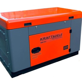 Generator de curent DIESEL monofazat 12/13kW KD197 - Img 1