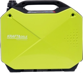 Generator de curent inverter KraftDele KD684, 1,9 kW / 2,1 kW, 230 V, sinusoidă pură, benzină, pentru casă, camping și electronice - Img 4