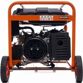 Generator de curent monofazat KraftDele KD164, 5500W, 230V/12V, pornire electrică și manuală, rezervor 25L - Img 8