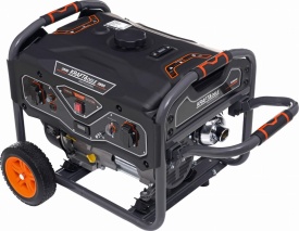 Generator de curent monofazat KraftDele KD695, 230V, 3,2 kW / 3,5 kW, rezervor 15L, ieșire 12V, open frame