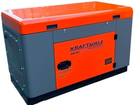 Generator diesel monofazat KraftDele KD199, 18 kW nominal / 19 kW maxim, 230V, AVR, pornire electrică - Img 2