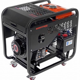 Generator electric monofazat diesel KraftDele KD169, 9 kW, 230V, priză 32A, AVR, pornire electrică și manuală - Img 5