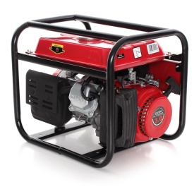 Generator electric monofazat pe benzină KraftDele KD110, 1500W, 230V + 12V, cu voltmetru și pornire mecanică - Img 7