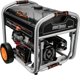 Generator electric trifazat pe benzină KraftDele KD3122, 9 kW, 230V/400V/12V, pornire electrică și manuală - Img 7