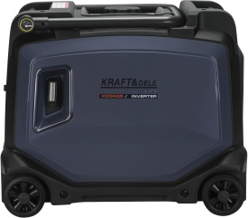 Generator inverter KraftDele KD3435 4 kW, 230V, benzină, pornire electrică și manuală, carcasă insonorizată - Img 3